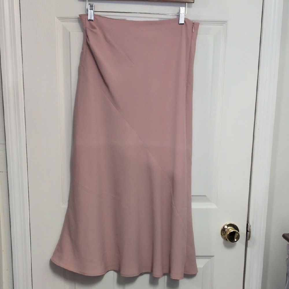 Express Blush A-Line Skirt